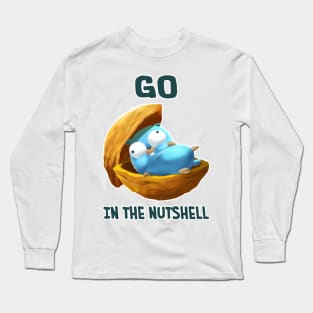 Golang Gopher in the nutshell Long Sleeve T-Shirt